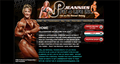 Desktop Screenshot of jeanniesfit4life.com
